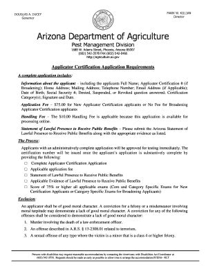 Web. . Arizona department of agriculture pest management division